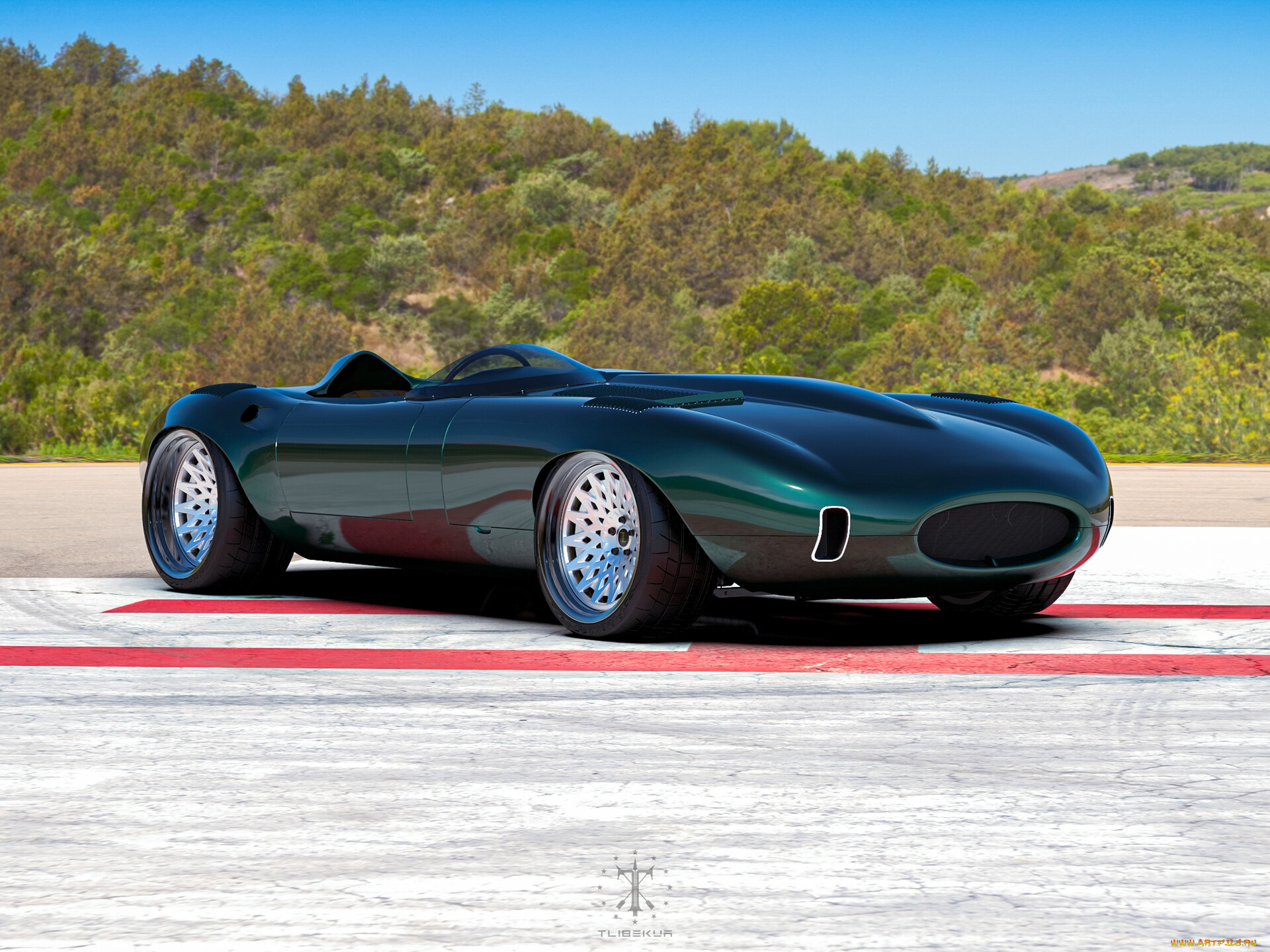 , 3, jaguar, e-type, concept, speedster, roadster, cabriolet